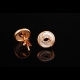 Flower MOP 18K Diamond Earrings