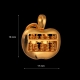 Apple Abacus Pendant