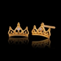 Tiara Crown 916 with 1 Diamond Earring