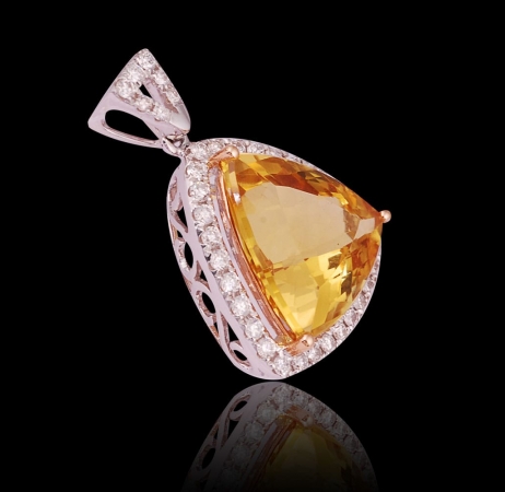 Golden Beryl Pendant II