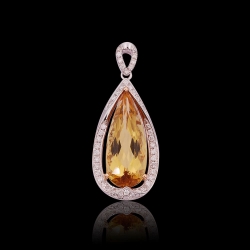 Golden Beryl Pendant III