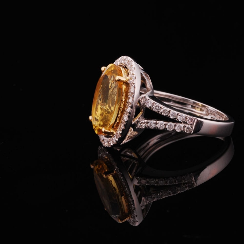 Golden on sale beryl ring